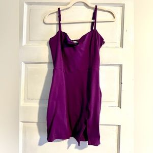 Purple night out dress